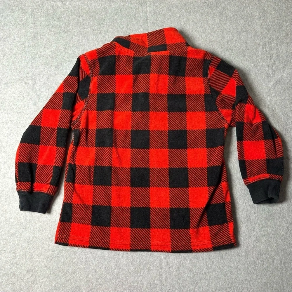 Carter's‎ Red and Black Plaid Kids Sweater